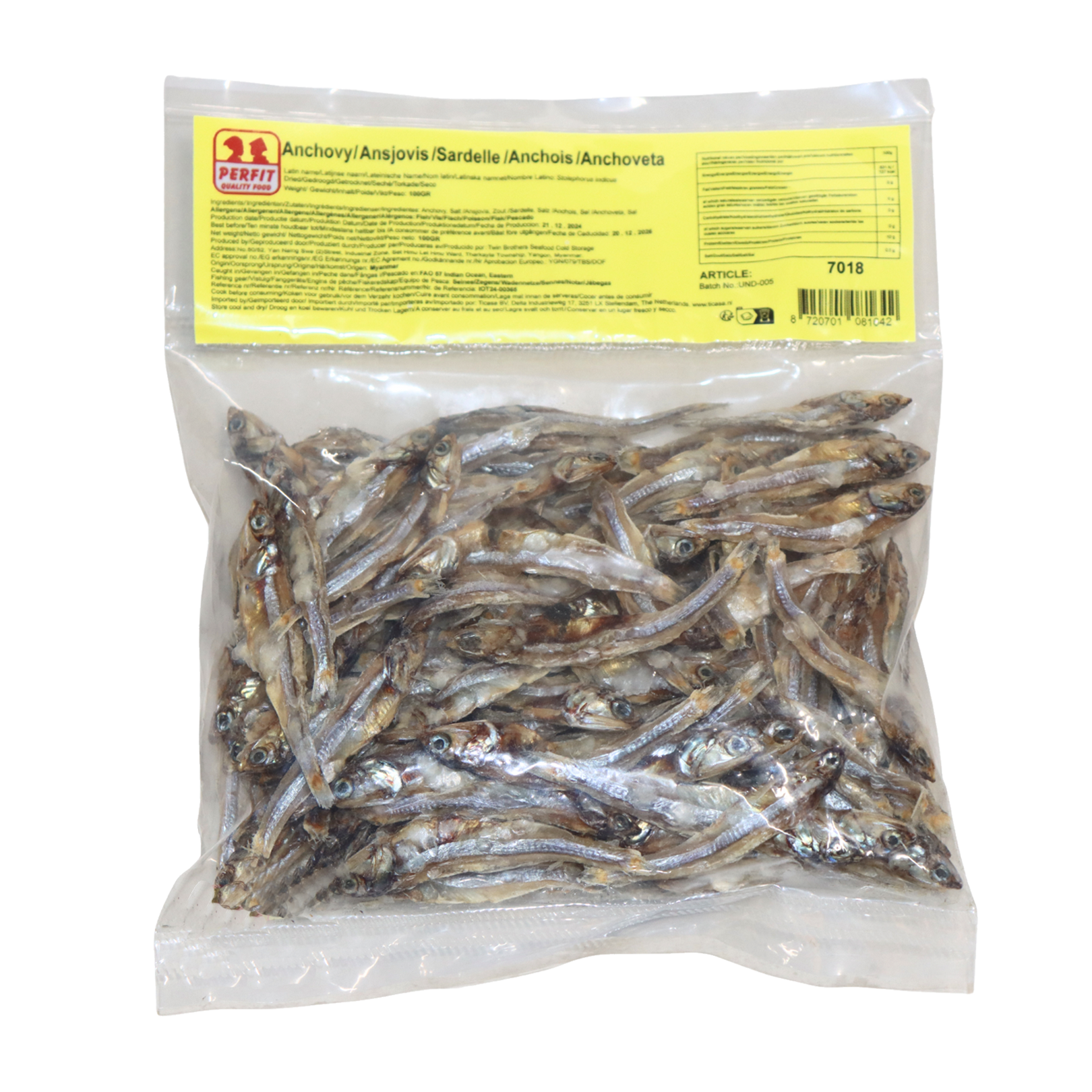 Dried Anchovy (small fish) 100g
